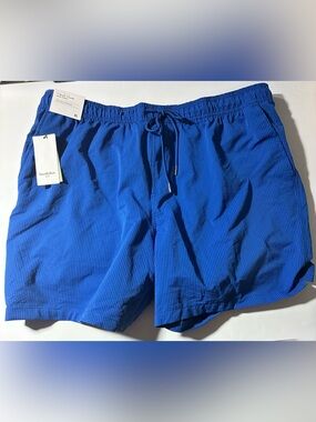 Goodfellow & Co Men's 7" Swim Trunks Blue XL NWT